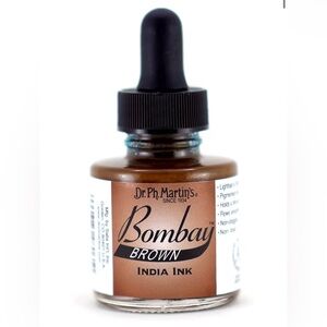 🔥5 FOR $25🔥 Dr. Ph. Martin's Bombay India Ink, Brown